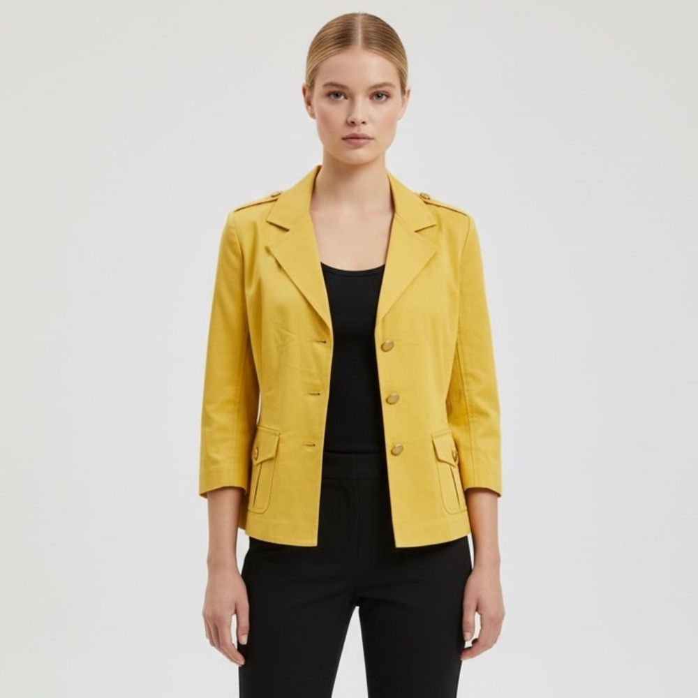 Vintage NEW sunny yellow jacket